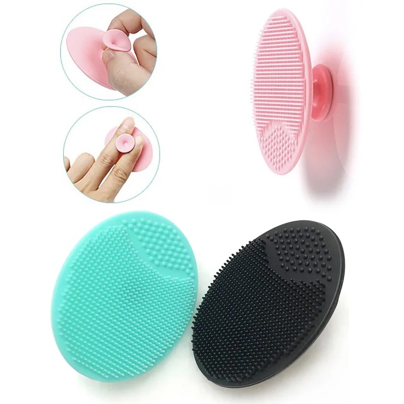Silicone Face Scrubber Electric - 1/2 buah, Sikat Sampo untuk Memijat