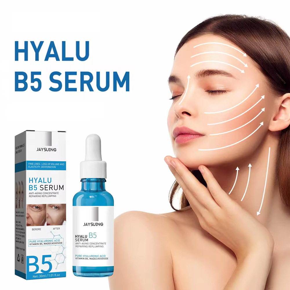 Hyaluronic Acid Facial Serum - JAYSUING Serum Wajah asam hialuronat murni,