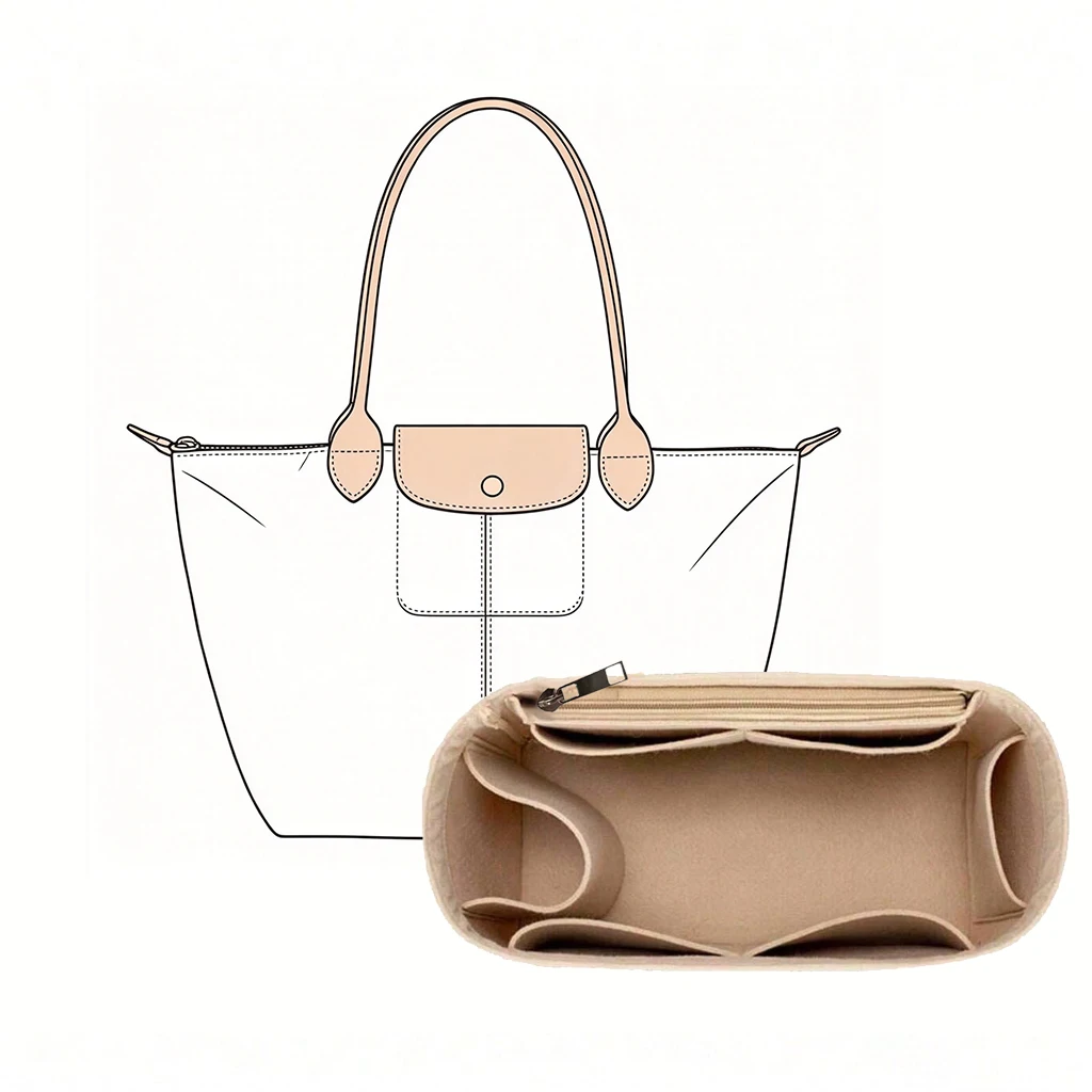 Makeup - Penyusun Tas, Pembatas Tas dari Bahan