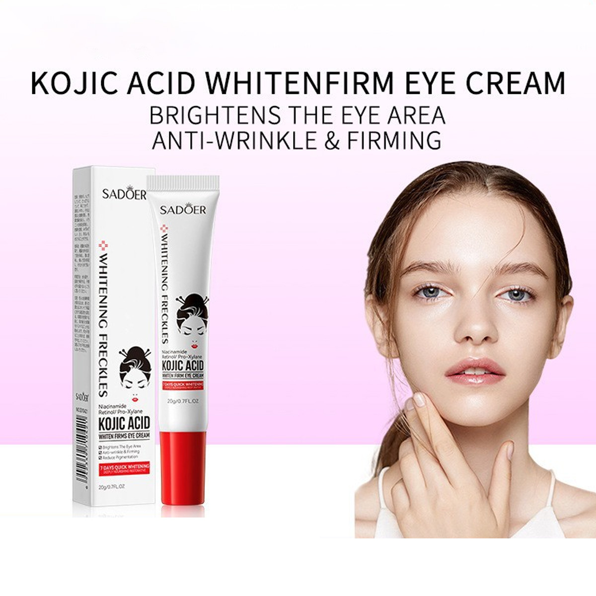 Retinol Anti Wrinkle Cream - Krim Mata Pemutih dan Penghilang Noda