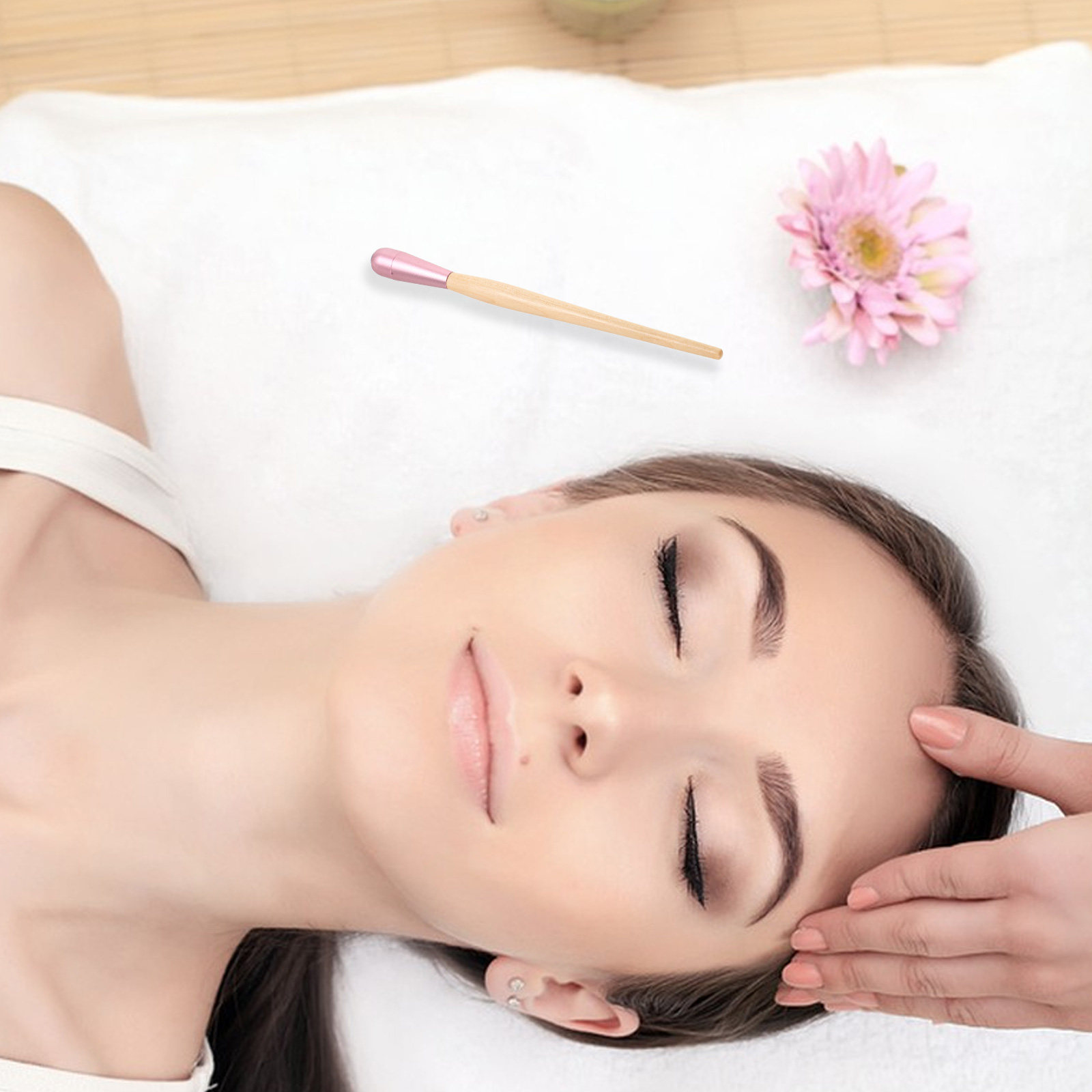 Face Ice Roller Puffiness - Alat Pijat Wajah dan Mata Berbahan