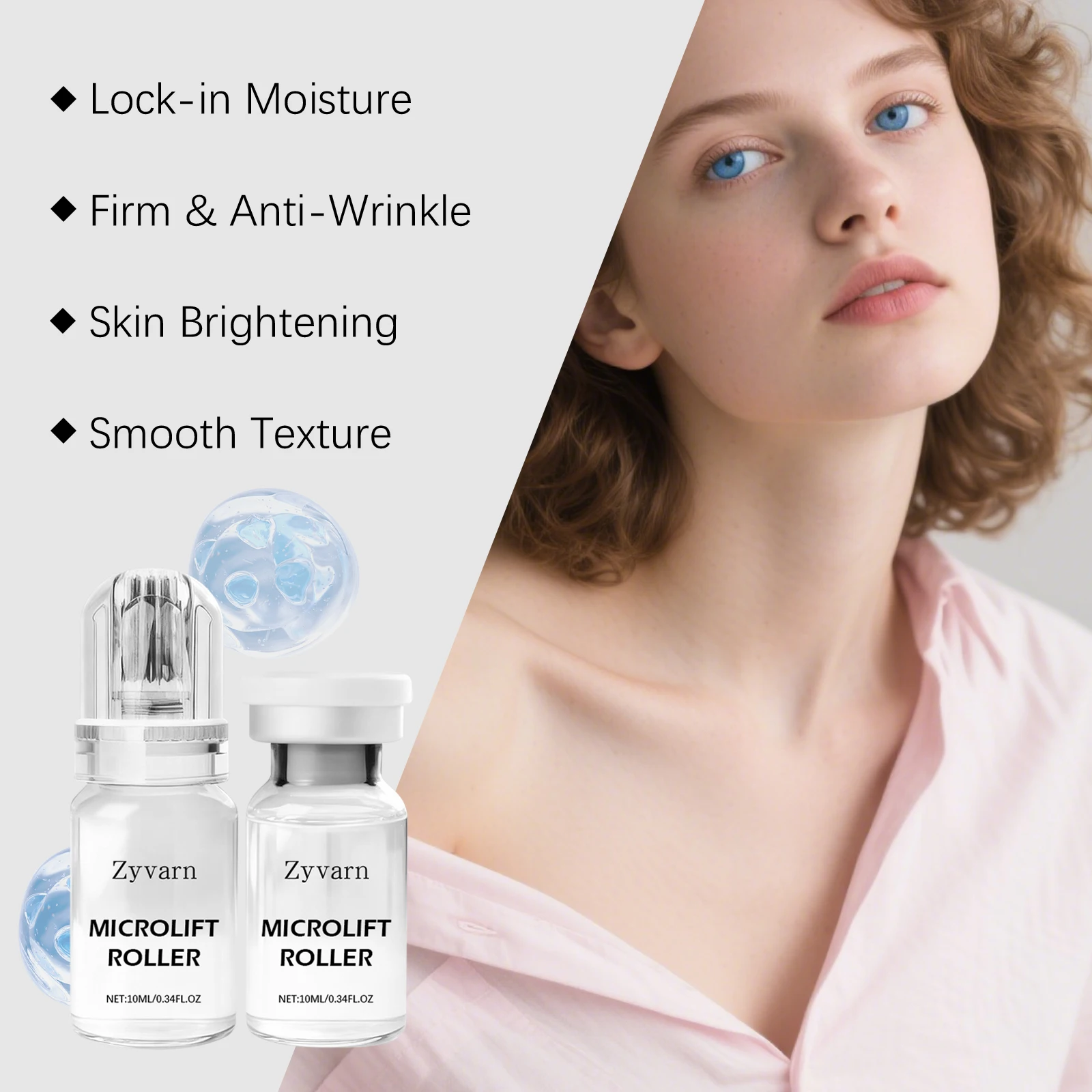 Serum Mikro Jarum Perbaikan Ku - Hyaluronic Acid Facial Serum ulasan dan harga
