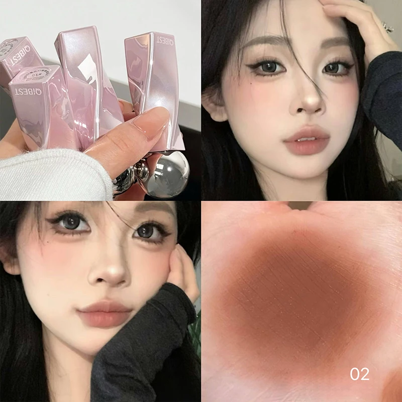 QIBEST Matte Velvet Lip Gloss  - Matte Velvet Lip Tint Long Lasting ulasan dan harga