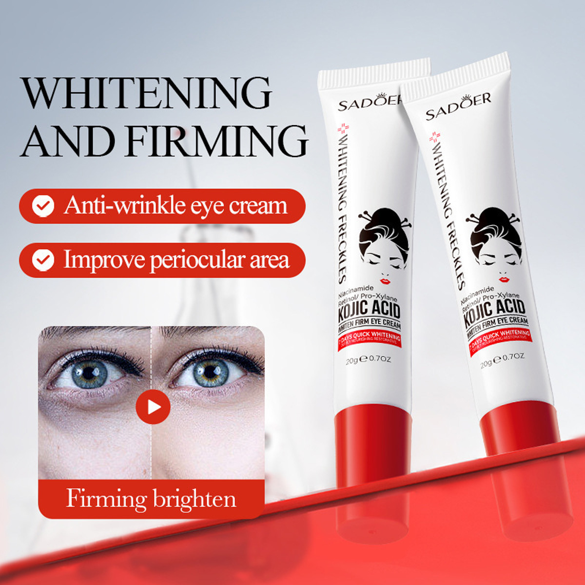 Krim Mata Pemutih dan Penghila - Retinol Anti Wrinkle Cream ulasan dan harga