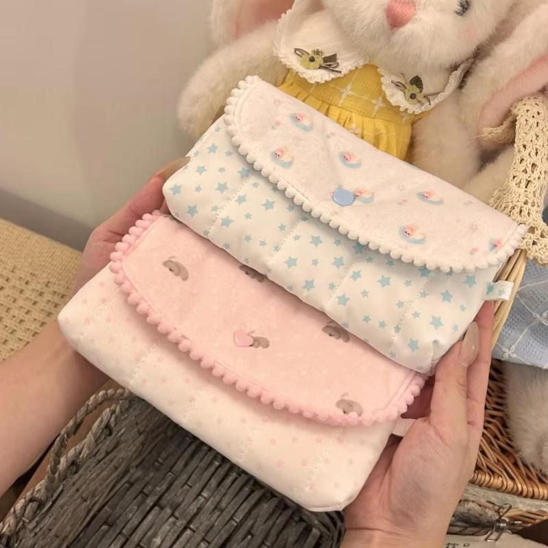 Tas Rias Portabel Bermotif Pol - Makeup ulasan dan harga
