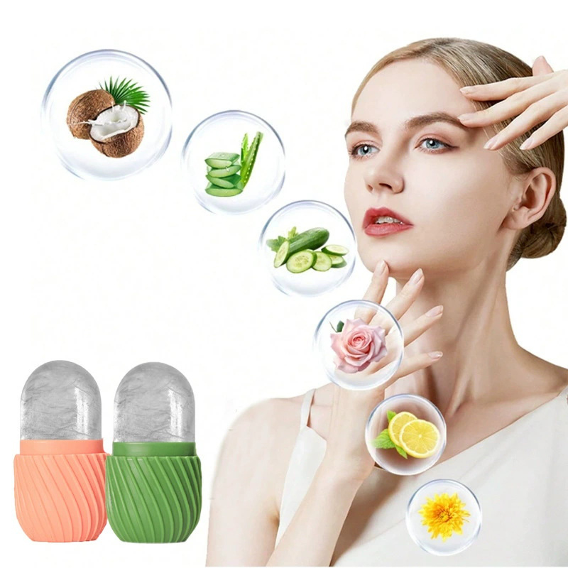 【1 buah Cetakan Silikon untuk  - Face Ice Roller Puffiness ulasan dan harga
