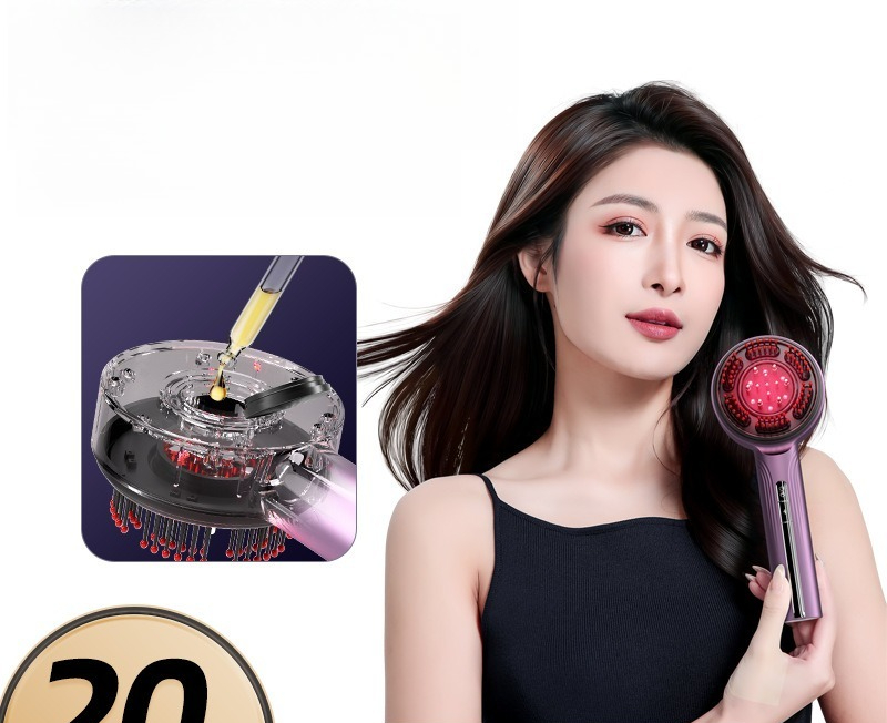 Sisir Pijat Elektrik EMS denga - Hair Care ulasan dan harga