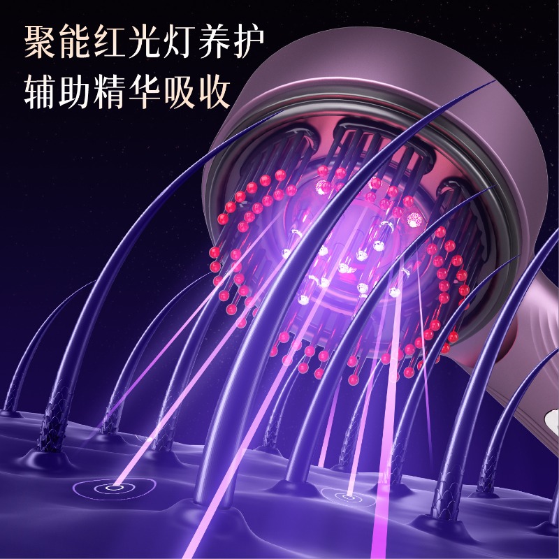 Sisir Pijat Elektrik EMS denga - Hair Care ulasan dan harga